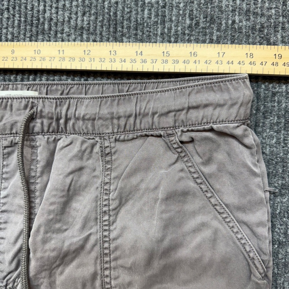 Nicole Miller Womens XL Gray Lyocell Cargo‎ Jogger Pants Drawstring Hem - Picture 4 of 9